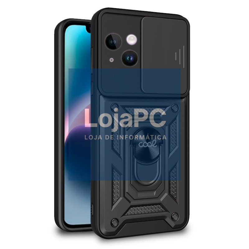 COOL Case for iPhone 14 Plus Hard Ring Black
