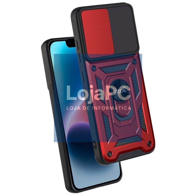 COOL Case for iPhone 14 Plus Hard Ring Red — imagem 3