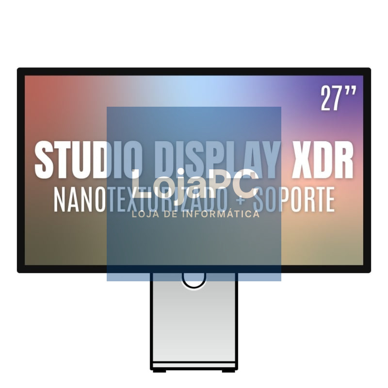 Apple Studio Display XDR 27'/ Cristal Nano texturizado/ Suporte com altura e inclinación ajustável