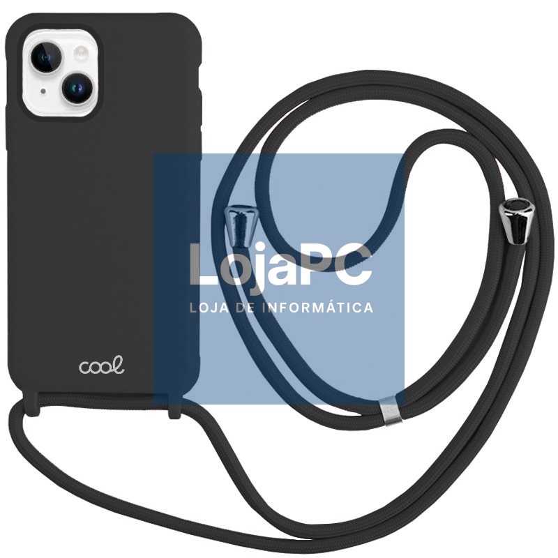 COOL Case for iPhone 14 Plus Smooth Cord Black