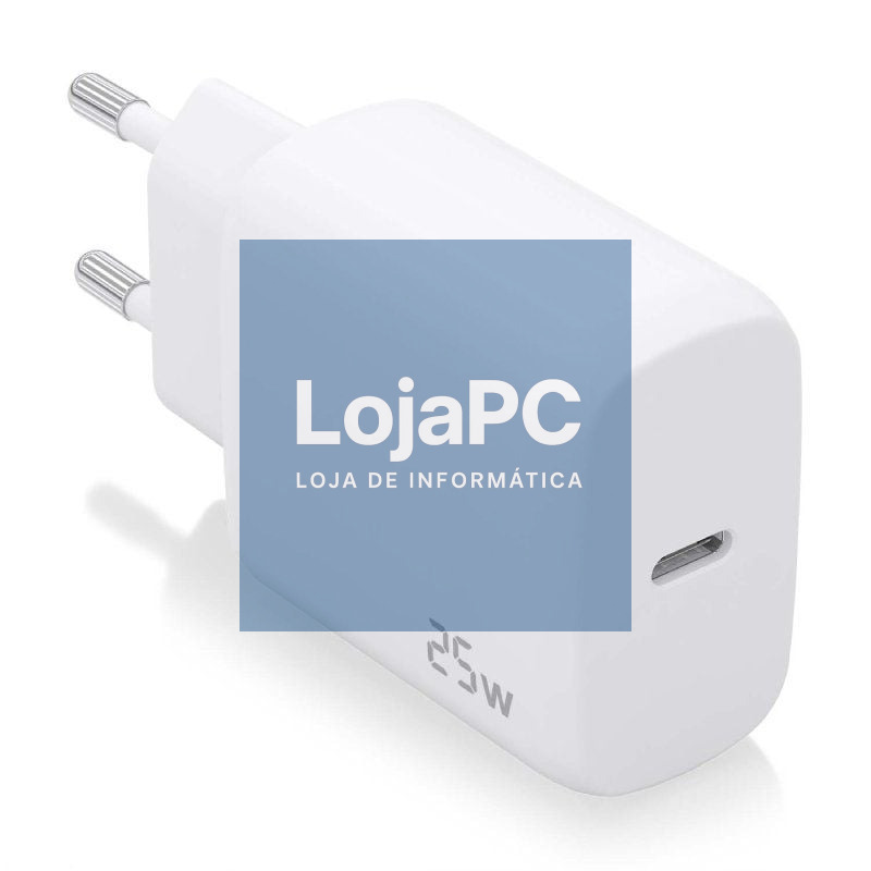 Carregador de parede Aisens A110-0756/ 1xUSB Tipo-C/ 25W