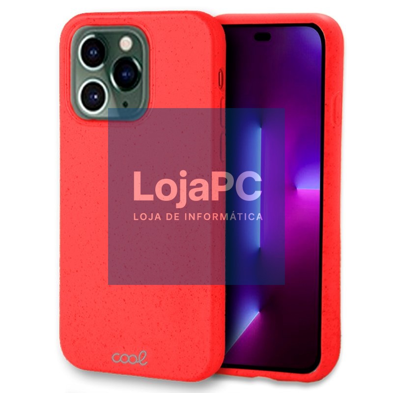 COOL Case for iPhone 14 Pro Eco Biodegradable Red