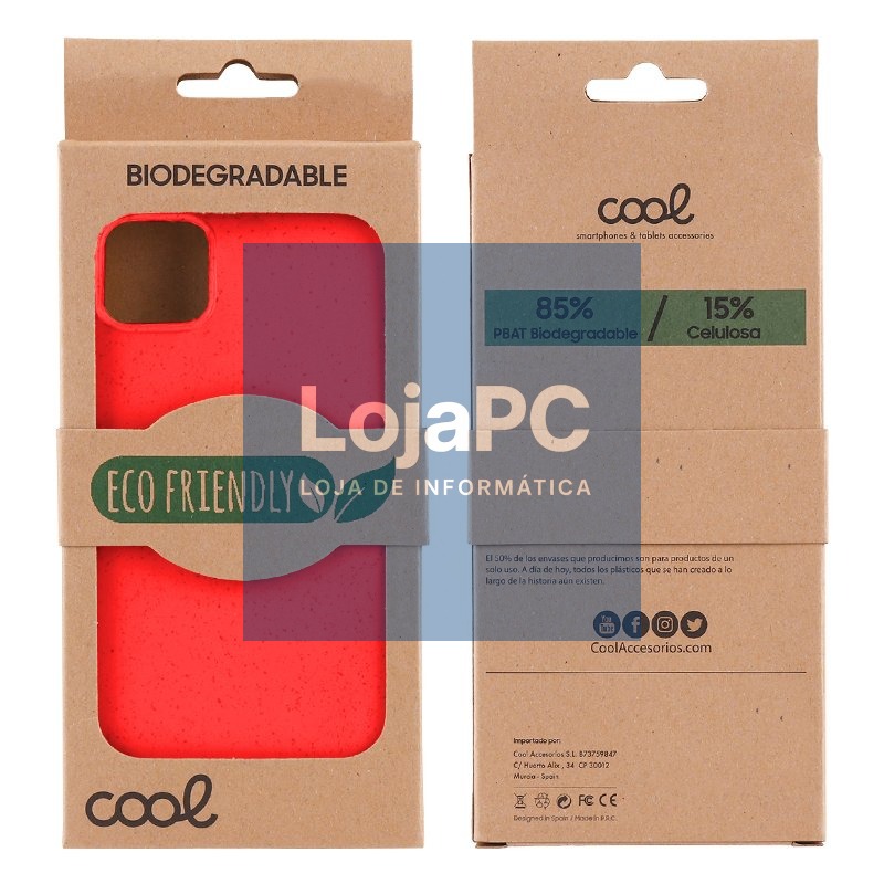 COOL Case for iPhone 14 Pro Eco Biodegradable Red — imagem 3
