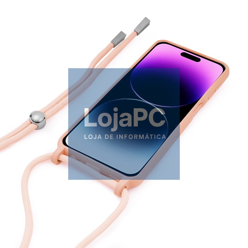 COOL Case for iPhone 14 Pro Max Cord Smooth Pink — imagem 2