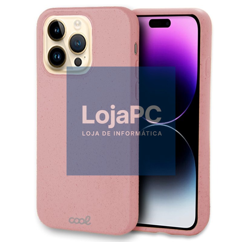 COOL Case for iPhone 14 Pro Max Eco Biodegradable Pink