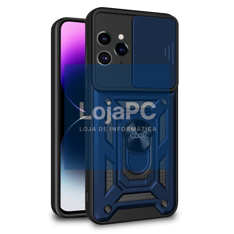 COOL Case for iPhone 14 Pro Max Hard Ring Navy