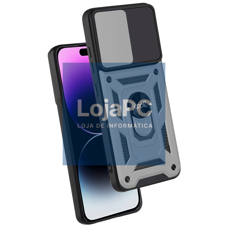 COOL Case for iPhone 14 Pro Max Hard Ring Silver — imagem 2