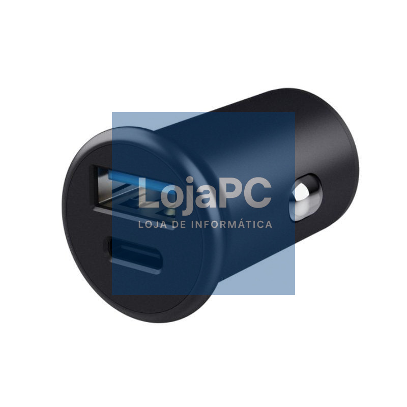 Carregador de automóvel Trust Maxo/ 1xUSB-Tipo C/ 1xUSB/ 38W