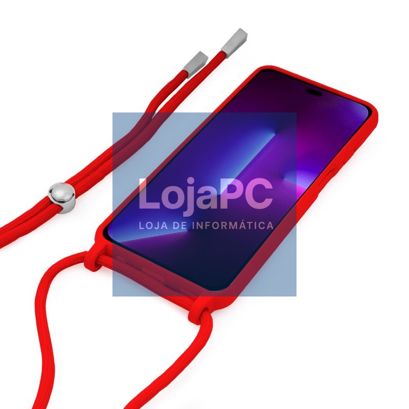 COOL Case for iPhone 14 Pro Red Smooth Cord — imagem 2