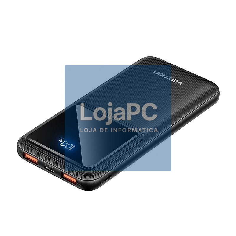 Powerbank 10000mAh Vention FHKB0/ 22.5W/ Preta