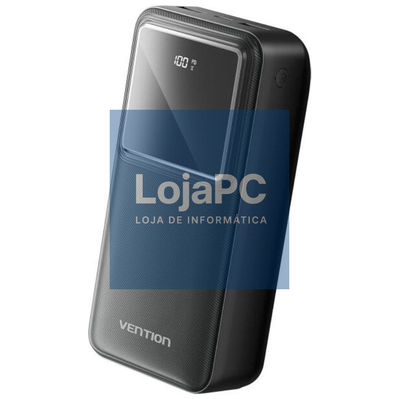 Powerbank 30000mAh Vention FHMB0/ 22.5W/ Preta