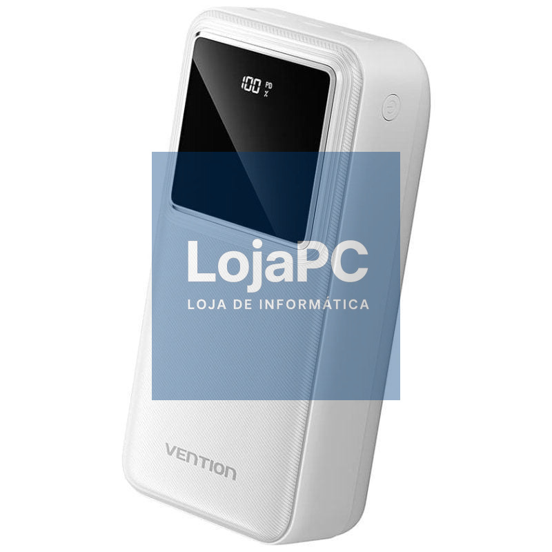Powerbank 30000mAh Vention FHMW0/ 22.5W/ Branca