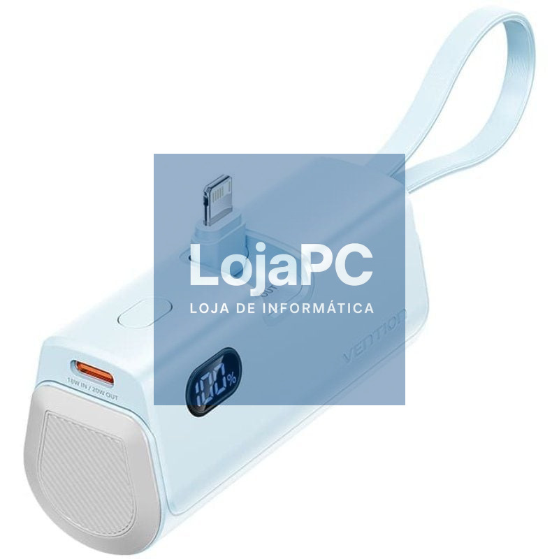 Powerbank 4800mAh Vention FHRL0/ 22.5W/ Azul