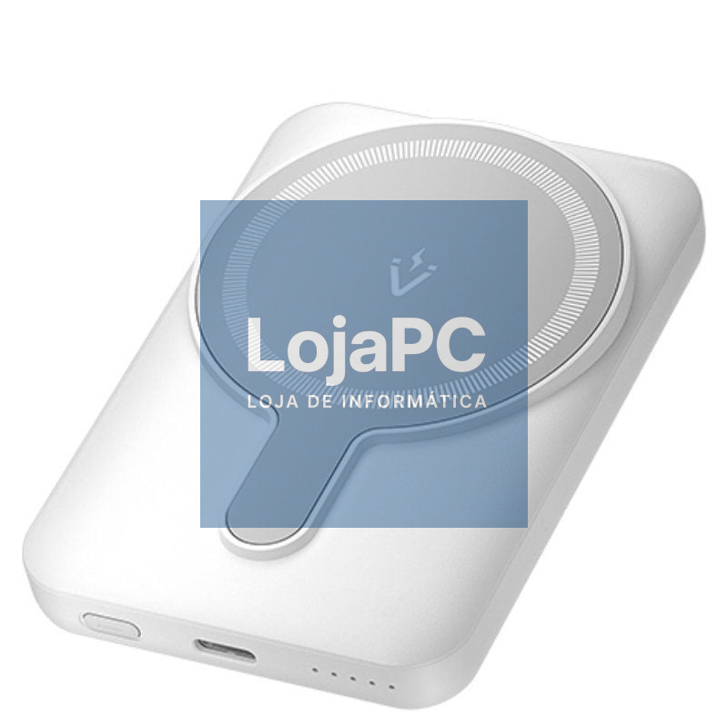 Powerbank 5000mAh Vention FHSW0/ 20W/ Wireless/ Branca
