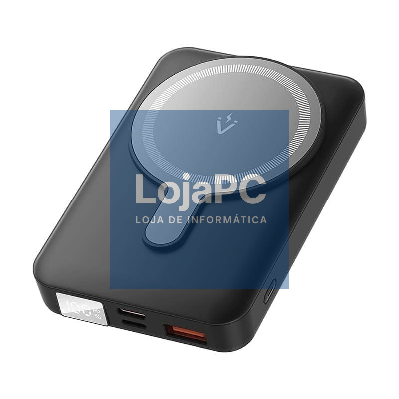 Powerbank 10000mAh Vention FHTB0/ 22.5W/ Wireless/ Preta