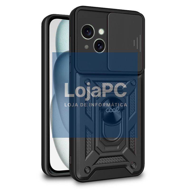COOL Case for iPhone 15 Hard Ring Black