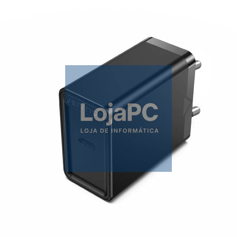 Carregador de parede Vention FADB0-EU/ 1xUSB Tipo-C/ 20W
