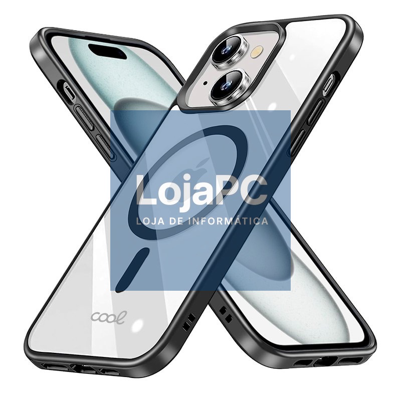COOL Case for iPhone 15 Magnetic Black Edge — imagem 3