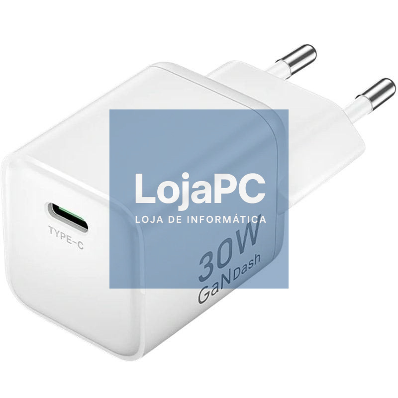 Carregador de parede GaN Vention FCIW0-EU/ 1xUSB Tipo-C/ 30W