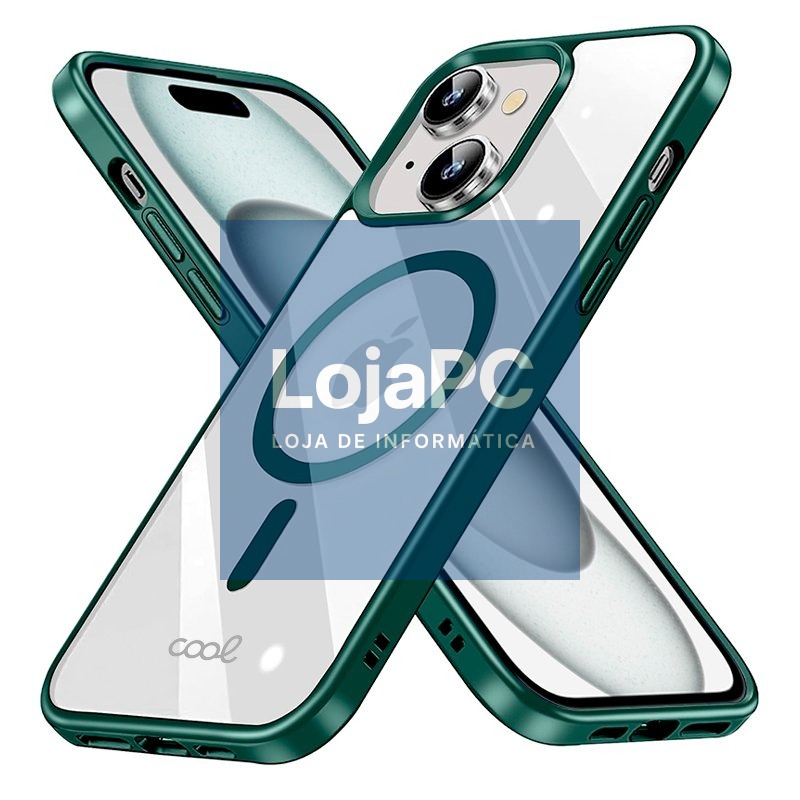 COOL Case for iPhone 15 Magnetic Green Edge — imagem 2
