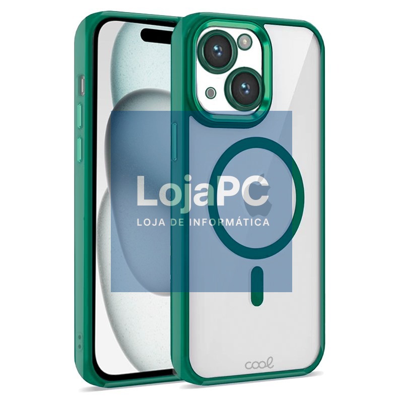 COOL Case for iPhone 15 Magnetic Green Edge