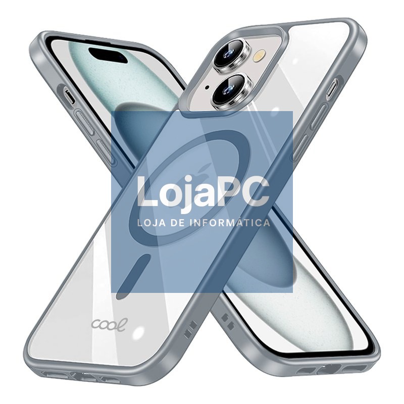 COOL Case for iPhone 15 Magnetic Silver Edge — imagem 4