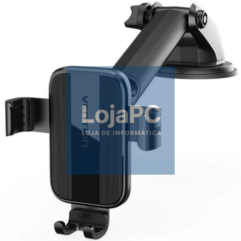 Suporte de Smartphone para Automóvel Vention KCOB0/ Preto