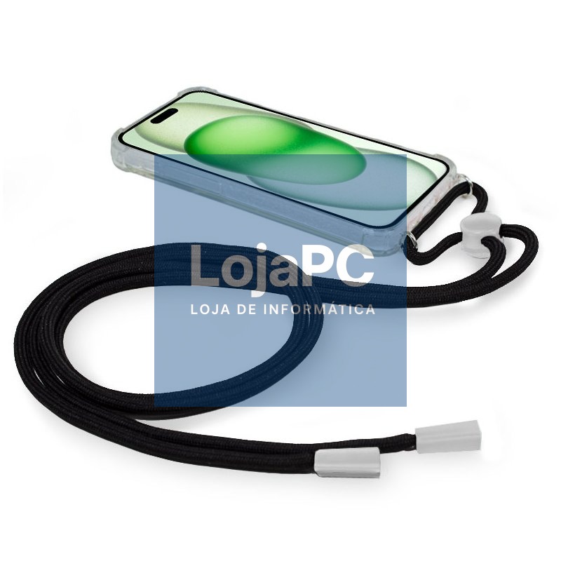 COOL Case for iPhone 15 Plus Black Cord — imagem 2