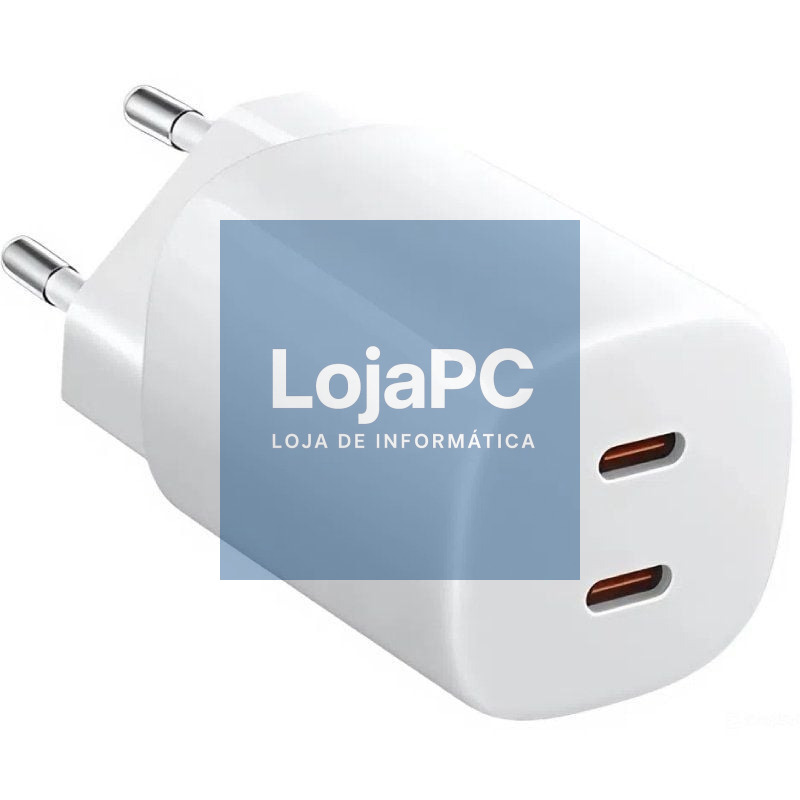 Carregador de parede Xiaomi 45W Nano Turbo Charging Power Adapter/ 2xUSB Tipo-C/ 45W