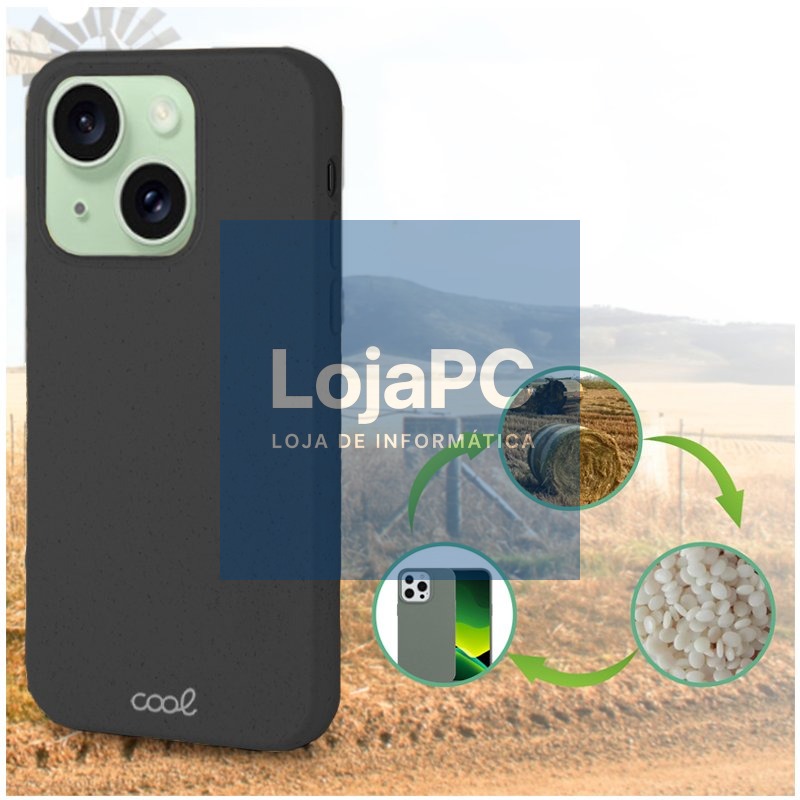COOL Case for iPhone 15 Plus Eco Biodegradable Black — imagem 2