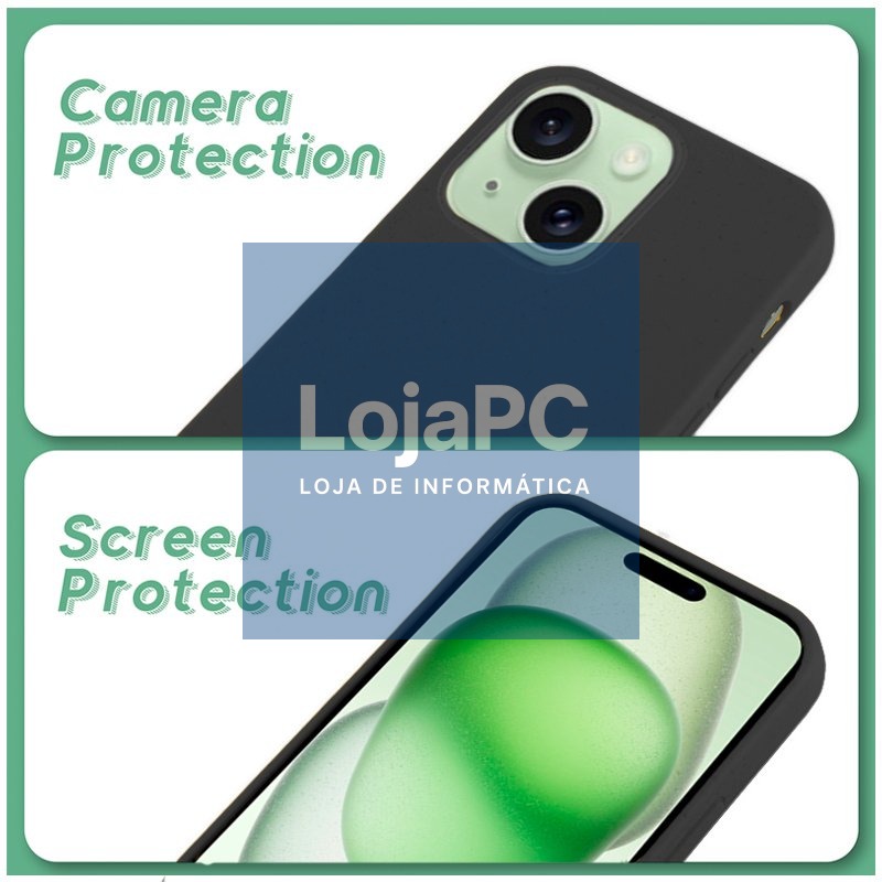 COOL Case for iPhone 15 Plus Eco Biodegradable Black — imagem 4
