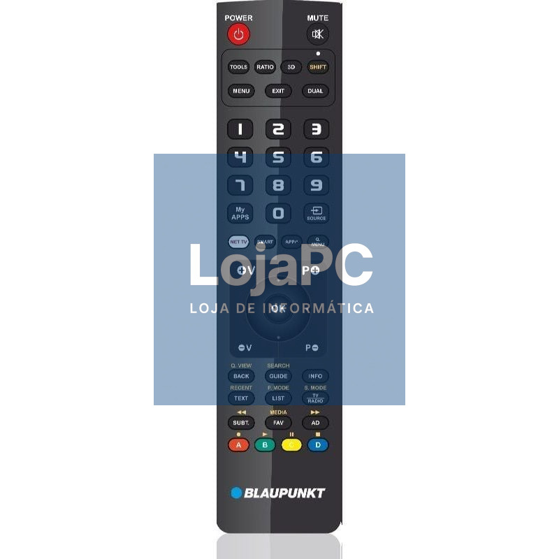 Comando Universal para TV Samsung Blaupunkt BP3002