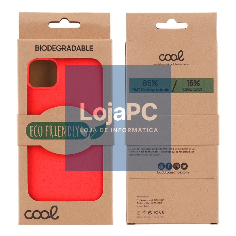 COOL Case for iPhone 15 Plus Eco Biodegradable Red — imagem 2