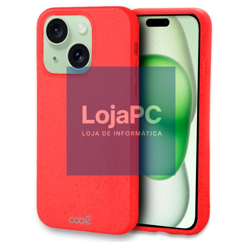 COOL Case for iPhone 15 Plus Eco Biodegradable Red