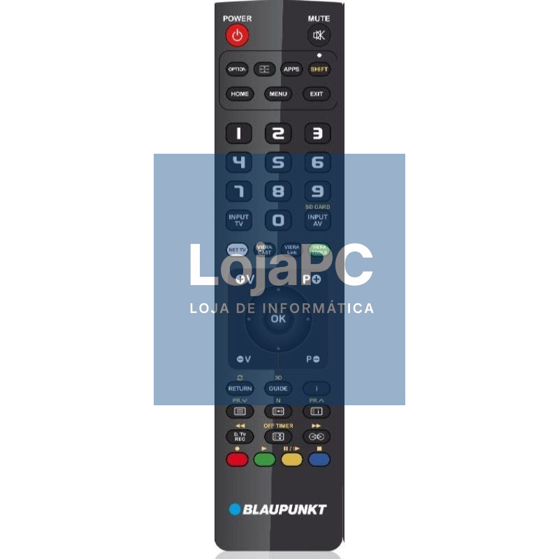 Comando Universal para TV Panasonic Blaupunkt BP3005