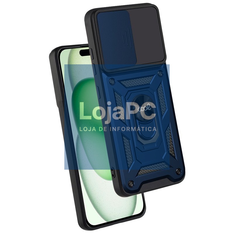 COOL Case for iPhone 15 Plus Hard Ring Navy — imagem 3