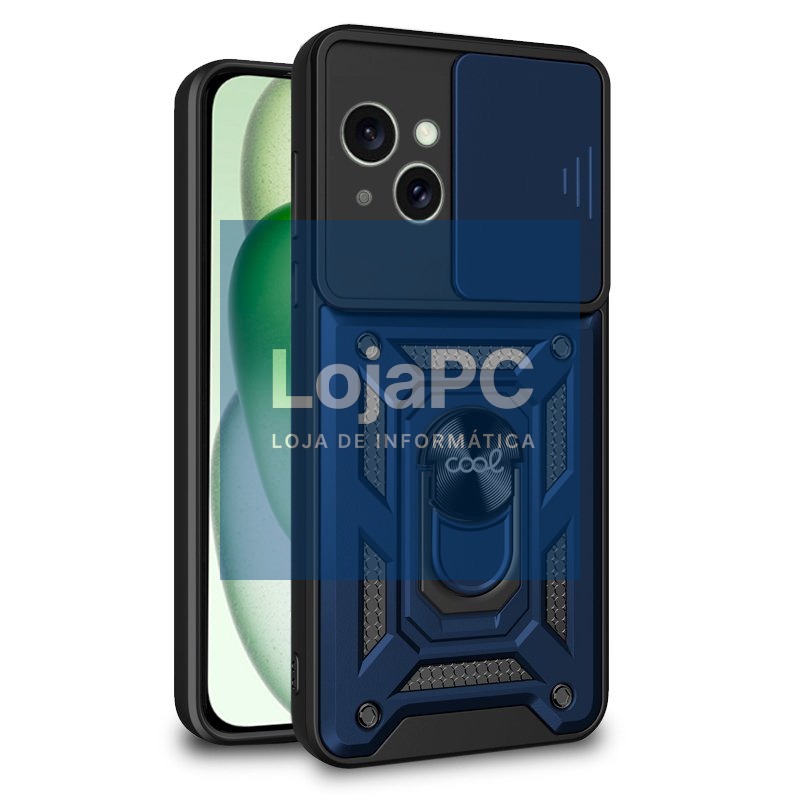 COOL Case for iPhone 15 Plus Hard Ring Navy