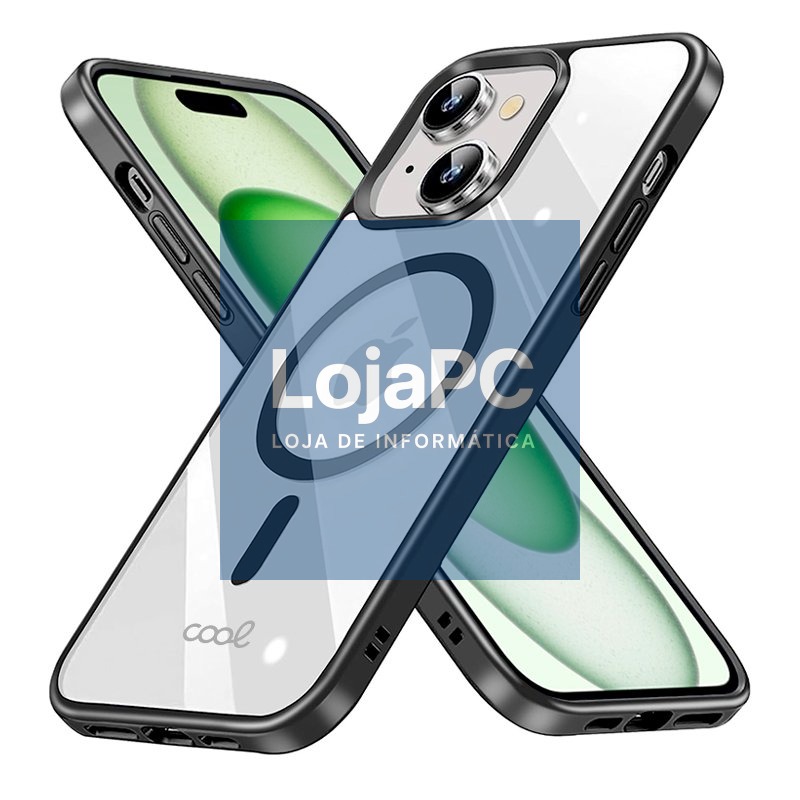 COOL Case for iPhone 15 Plus Magnetic Black Edge — imagem 3