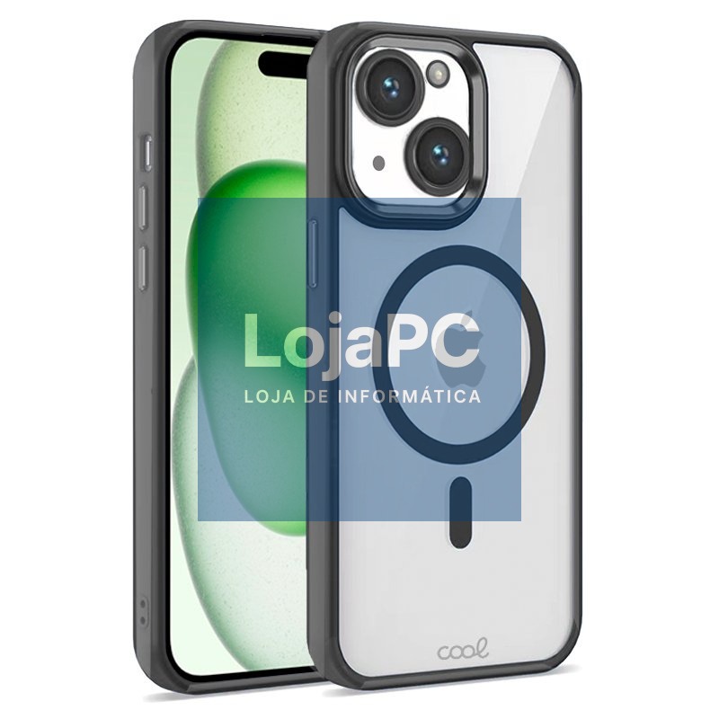 COOL Case for iPhone 15 Plus Magnetic Black Edge
