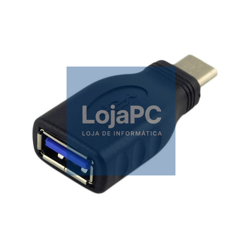 Adaptador USB 3.1 Tipo-C Aisens A108-0323/ USB Tipo-C Macho - USB Fêmea