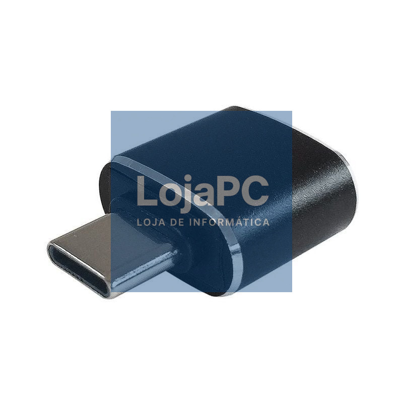 Adaptador USB 3.0 Tipo-C Aisens A108-0369/ USB Tipo-C Macho - USB Fêmea
