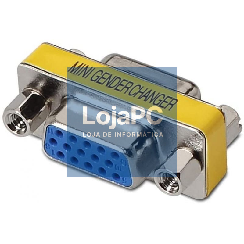 Adaptador Aisens A114-0082/ VGA Fêmea - VGA Fêmea