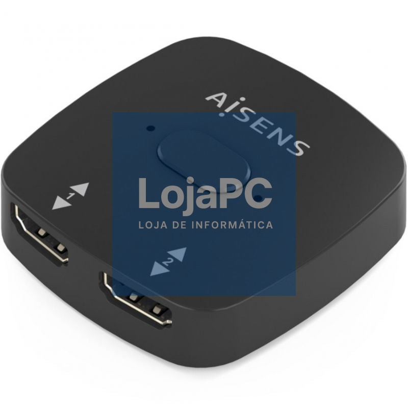Switch Comutador 4K HDMI 2.0 Bidireccional Aisens A123-0948 HDMI Fêmea - 3x HDMI Fêmea