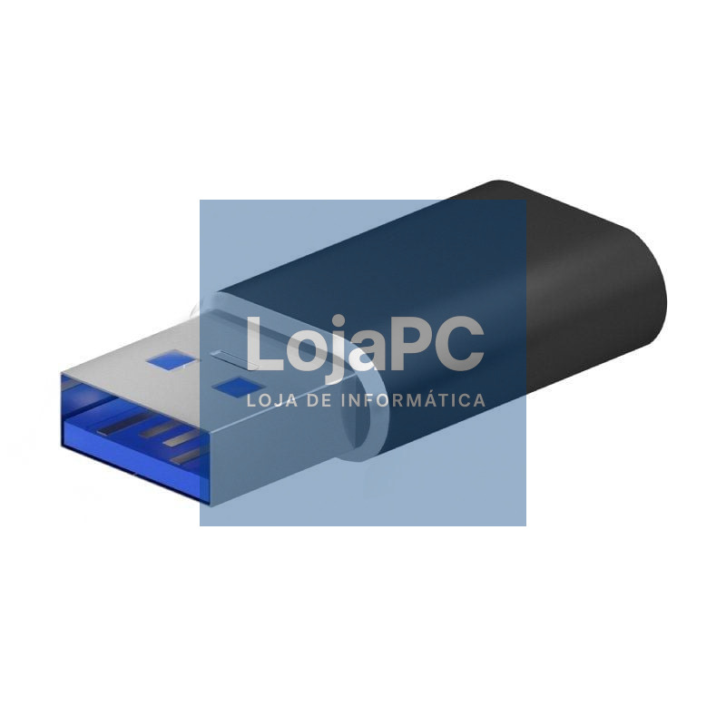 Adaptador USB 3.2 GEN2 Aisens A108-0678/ USB Tipo-C Fêmea - USB Macho