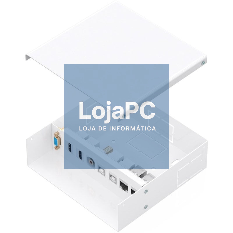 Caixa de Conexiones Aisens A127-1031/ VGA - 2x HDMI - Jack 3.5 - 2x USB-B - 2x RJ45