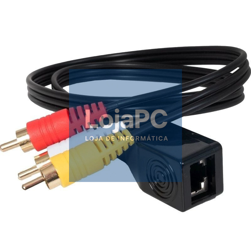 Prolongador Balun de audio y vídeo Fonestar FO-355