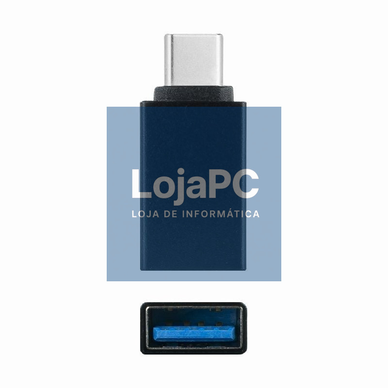 Adaptador USB 3.1 Nanocable 10.02.0010/ USB Fêmea - USB Tipo-C Macho