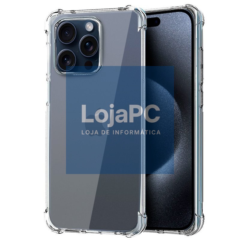 COOL Case for iPhone 15 Pro AntiShock Transparent