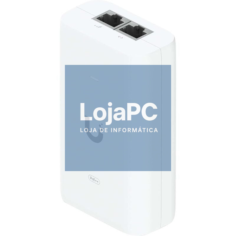 Inyector PoE Ubiquiti U-PoE++/ 2 Portas RJ45