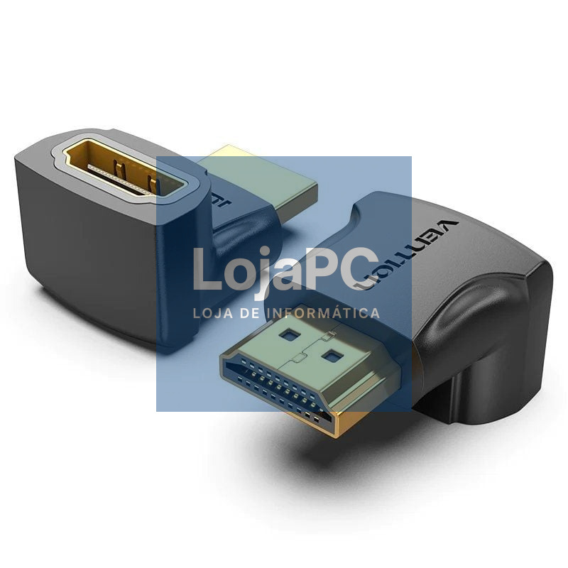 Adaptador HDMI 4K 270º Vention AINB0/ HDMI Macho - HDMI Fêmea